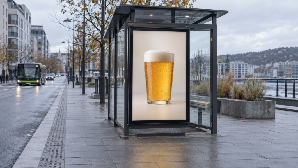 Reklameplakat - illustrasjon
