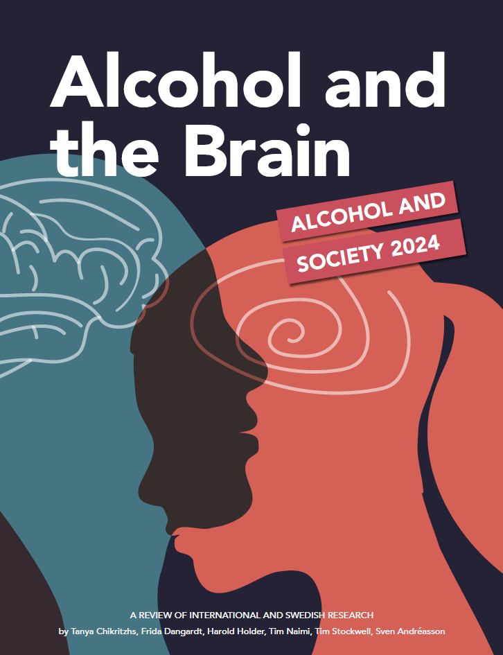 Forsiden på rapporten alkohol og hjernen