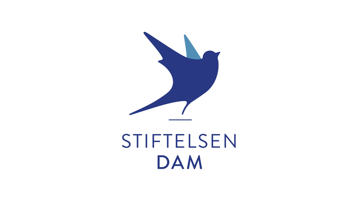 Logo stiftelsen Dam